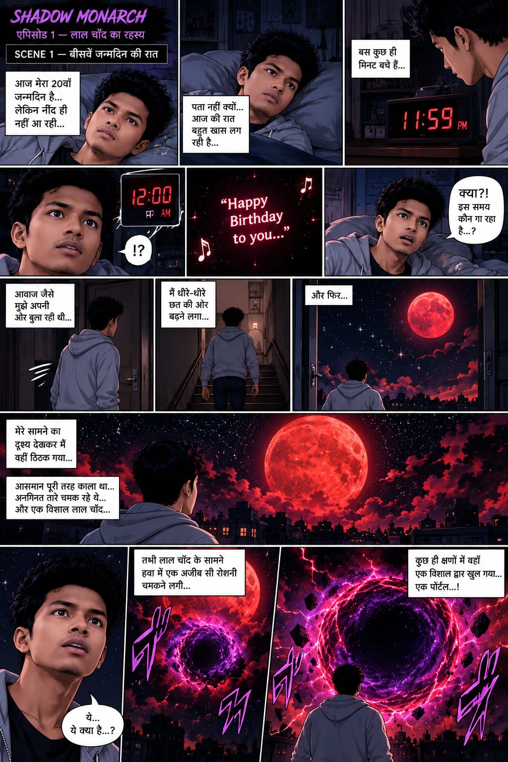 Shadow Monarch Episode 1, Page 1